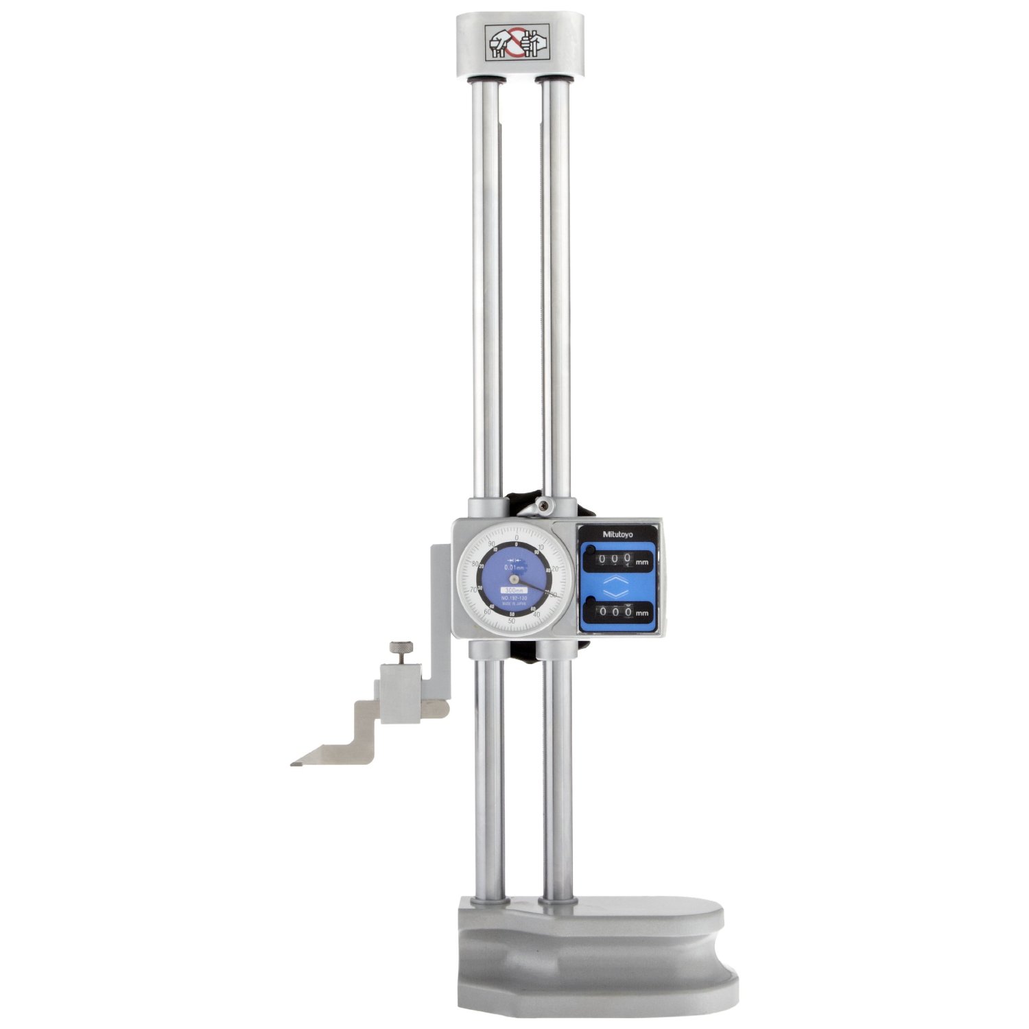 Mitutoyo 192-130 Dial Height Gage 300MM/0.01MM - Click Image to Close